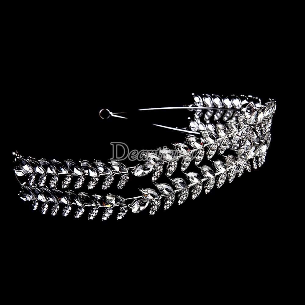 Vương miện đính đá thời trang sang trọng quý phái dành cho cô dâu