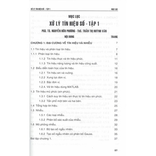 Sách - Xử Lý Tín Hiệu Số - Digital Signal Processing - Tập 1 (Tái Bản Lần 1)