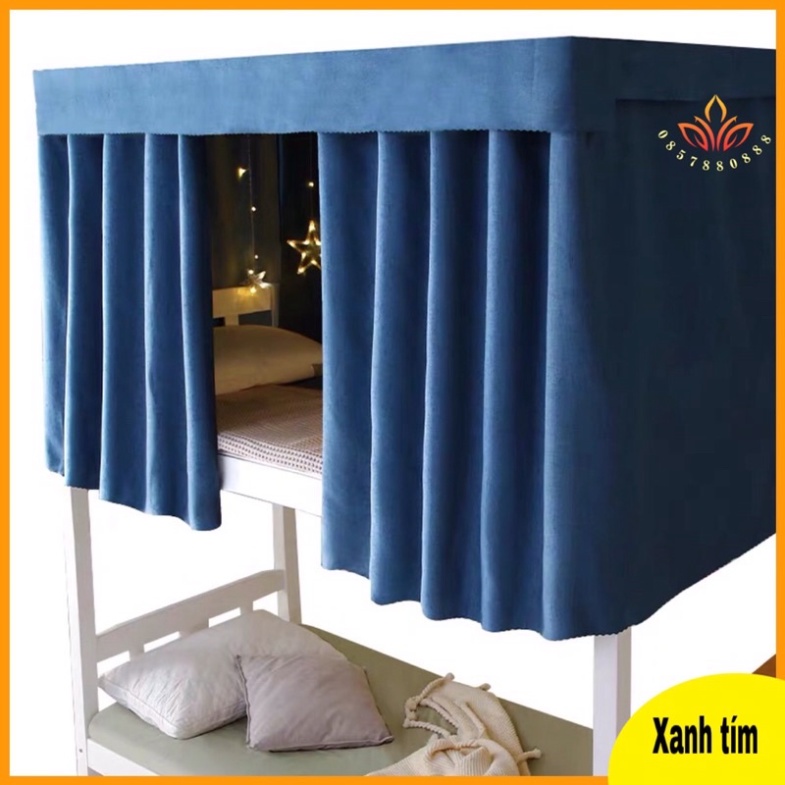 [FREE SHIP ] Rèm ktx,Rèm giường tầng vải thô dày loại 1