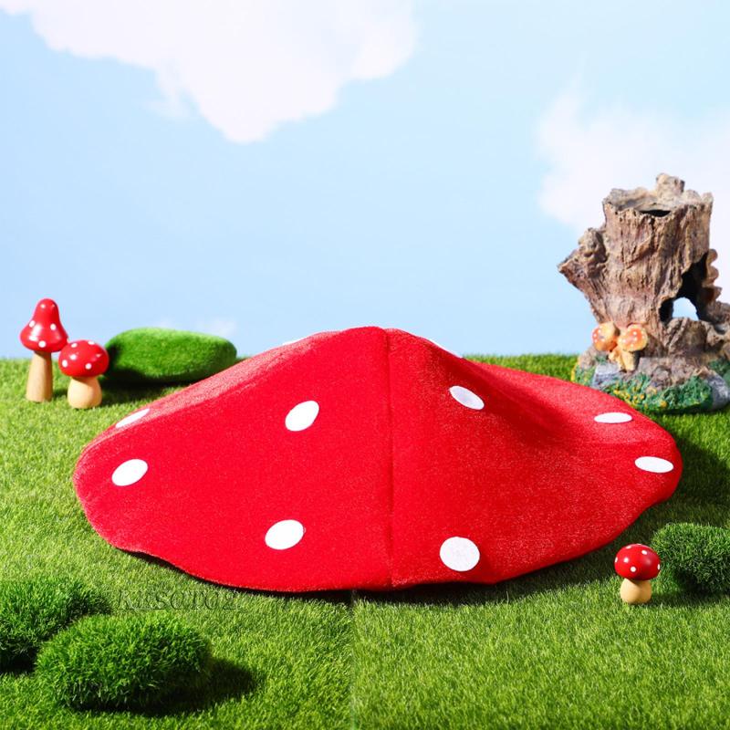 Mũ Nấm Hoá Trang Lễ Hội Sáng Tạo Cho Bé