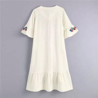 ĐẦM BABYDOLL THÊU HOA