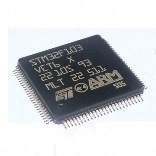 Chip mcu stm32f103vet6 lqfp100 new