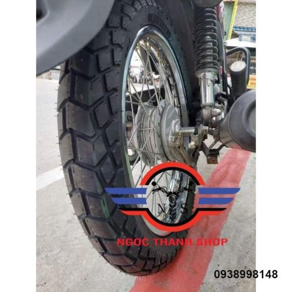 Lốp gai bán địa hình siêu êm không kêu khi chạy size 17  cho GD110 W175 và các dòng xe ...-NTS