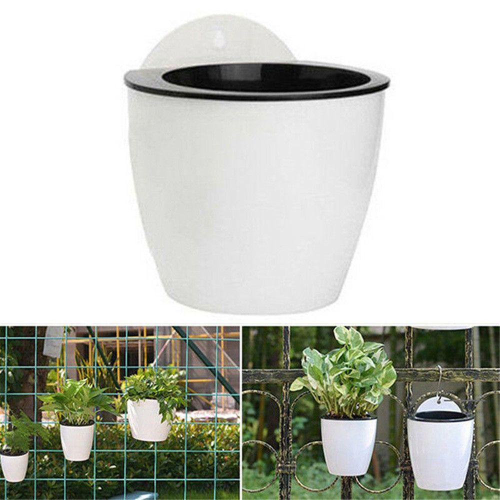 Chậu Hoa Tự Tưới Nước Xếp Chồng Độ Bền Cao Sáng Tạo Cho Sân Vườn