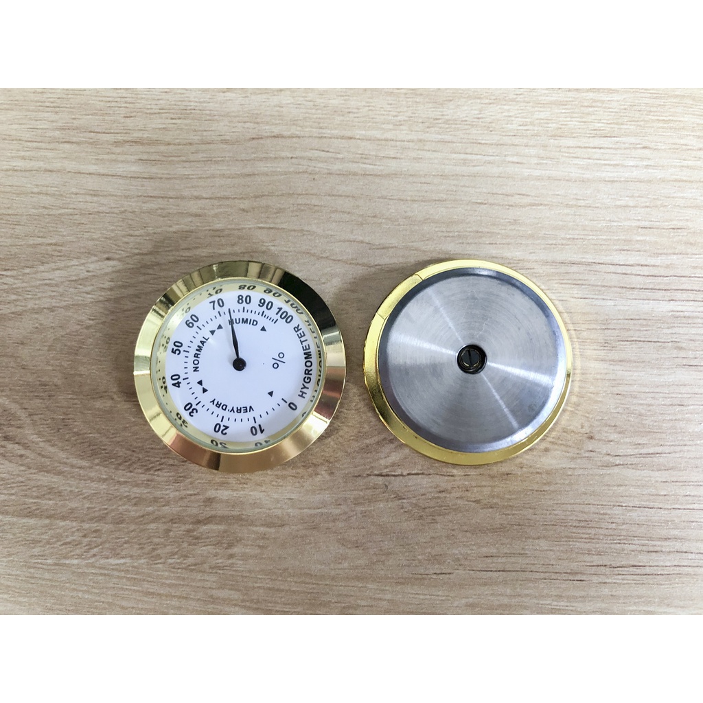 Ẩm kế cơ Hygrometer mini bằng kim loại