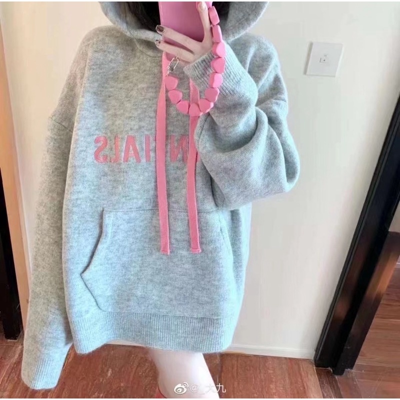 Áo len hoodies Ess Qccc