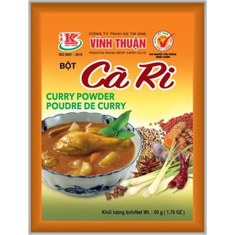 Bột cà ri Vĩnh Thuận, 10 gam