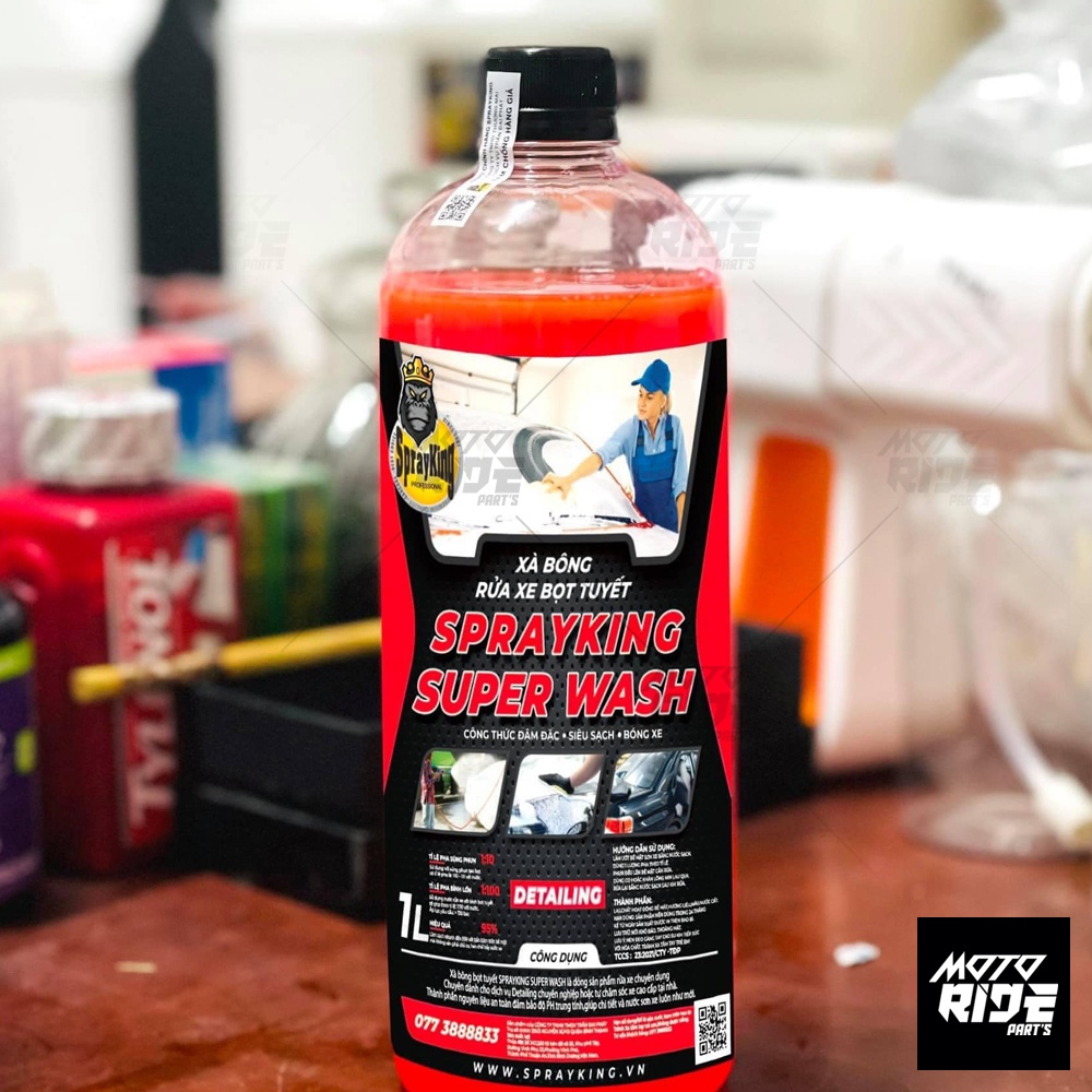 SPRAYKING SUPER WASH XÀ BÔNG RỬA XE SIÊU ĐẬM ĐẶC