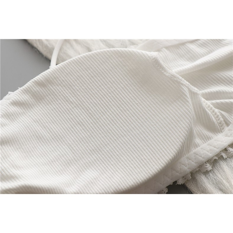 Áo bra 2 dây thun tăm móc cài sau mã 8832