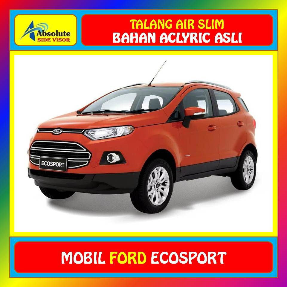 Mô Hình Xe Gutter 4 Cửa Ecosport 2012 Up - Ford Màu Đen