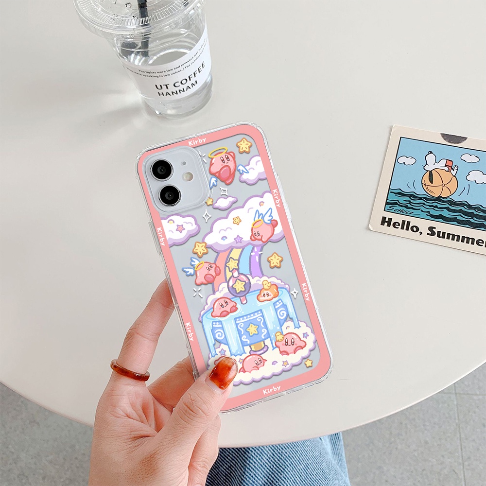 Ốp Điện Thoại Tpu Mềm Chống Sốc In Hình Kirby Cho iPhone 11 12 13 pro max XS X XR XSMax 7 8 6 6s plus 5 4 SE 2020
