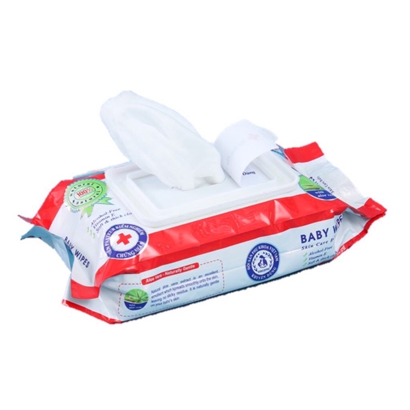 Giấy ướt Baby wipes - Baby mama bịch 100g-mùi hương nhẹ nhàng