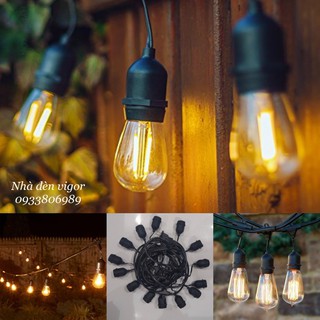 Dây Đèn Chống Nước 10 Mét 20 Đui (HÀNG ĐẸP)