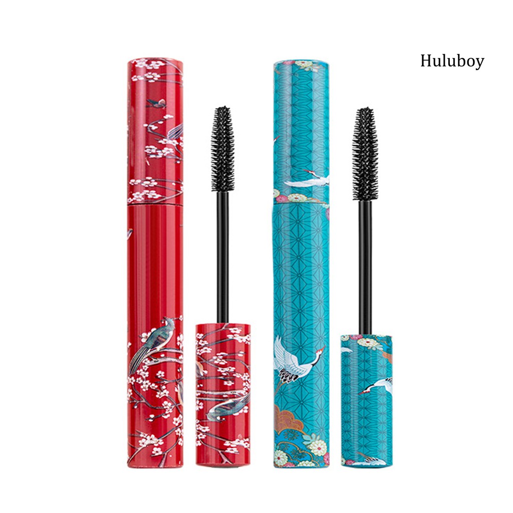 (hàng Mới Về) Mascara Trang Điểm Uốn Cong Làm Dày Và Dài Lông Mi Chống Thấm Nước Phong Cách Trung Hoa Cho Nữ