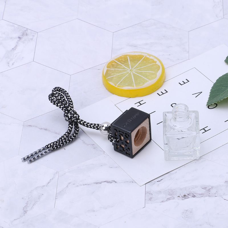 Lọ thủy tinh rỗng đựng nước hoa dùng treo ô tô tiện dụng