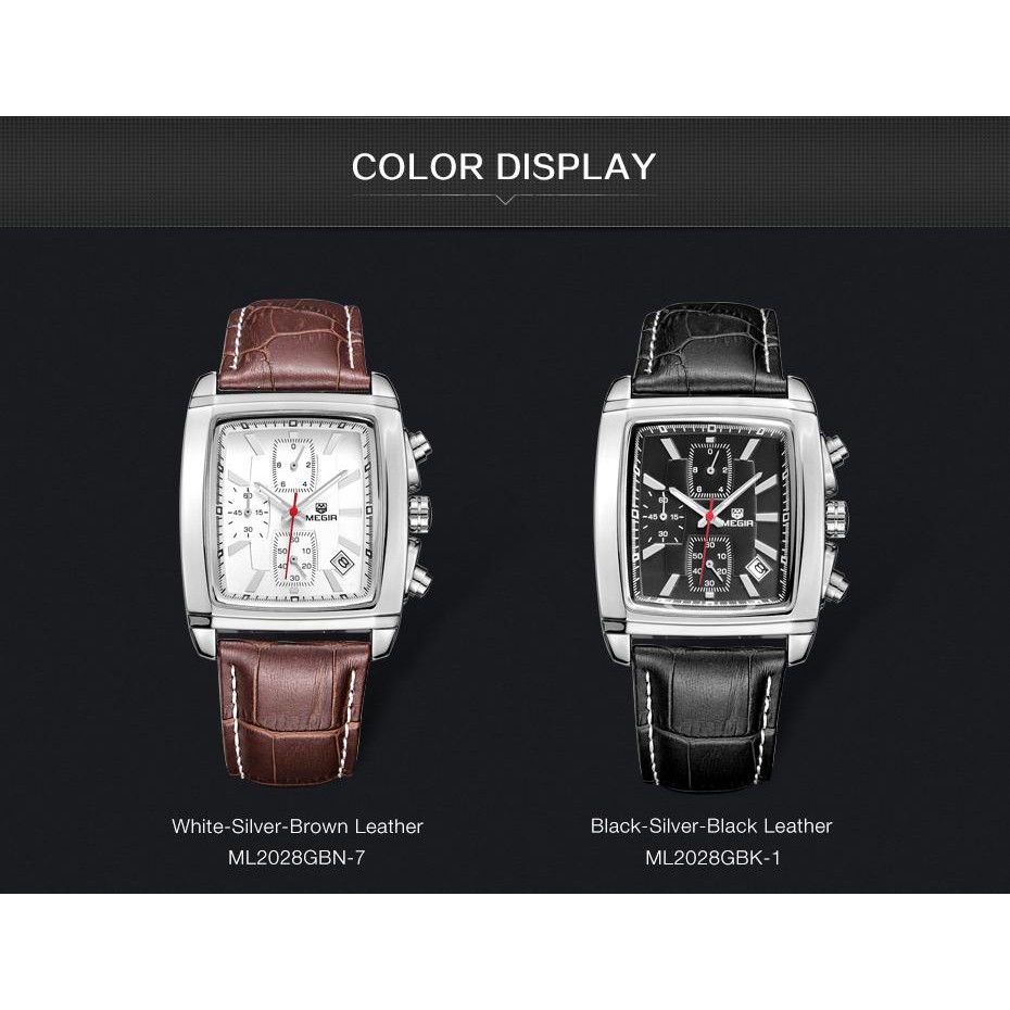 ĐỒNG HỒ NAM MEGIR 2028G CHÍNH HÃNG, ĐẲNG CẤP DOANH NHÂN, FULL BOX, BẢO HÀNH 1 NĂM | BigBuy360 - bigbuy360.vn