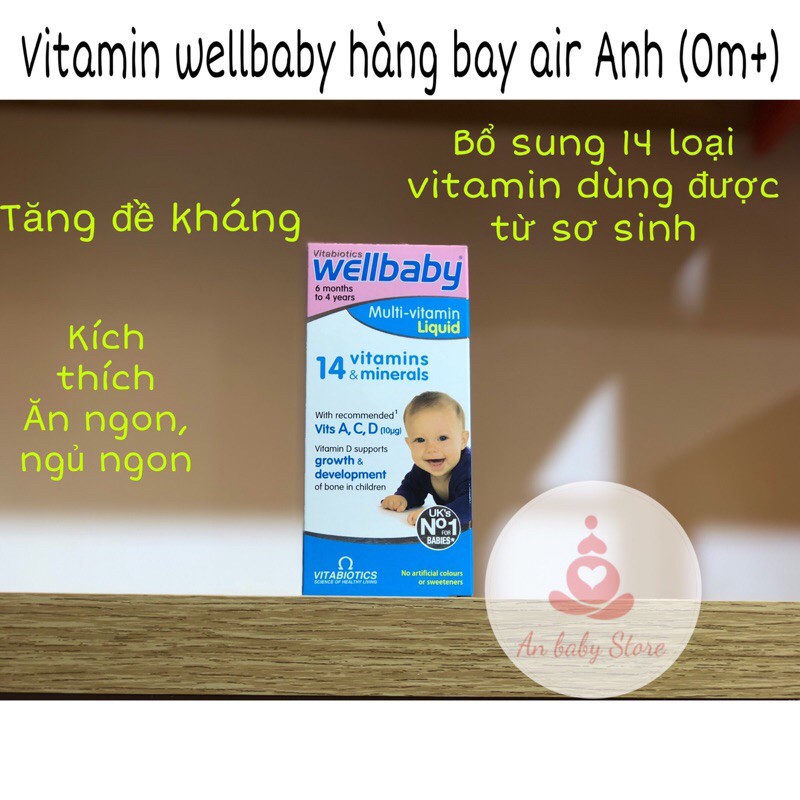 🍉Wellbaby Multi 14 vitamin Uk🍒🍒