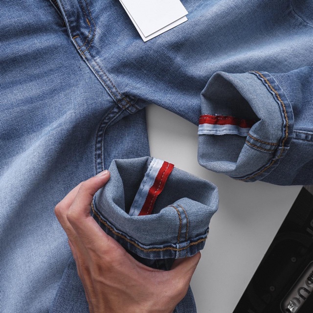 Quần jean nam Zr nhấn gối mẫu mới 2020- jean co giãn- ống ôm