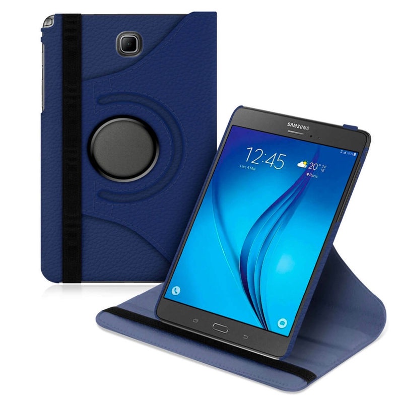 Ốp Máy Tính Bảng Thông Minh Tự Động Bật / Tắt Có Giá Đỡ Xoay 360 Độ Cho Samsung Galaxy Tab A 8.0 2015 SM-T350 SM-T355 SM-P350 P355 SM-P35