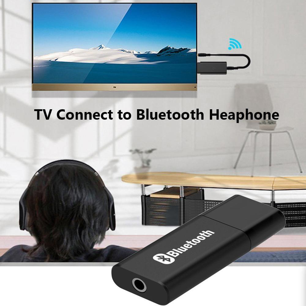 Đầu Chuyển Đổi Âm Thanh Bluetooth 5.0 Giắc Cắm 3.5mm Chuyên Dụng Cho PC TV