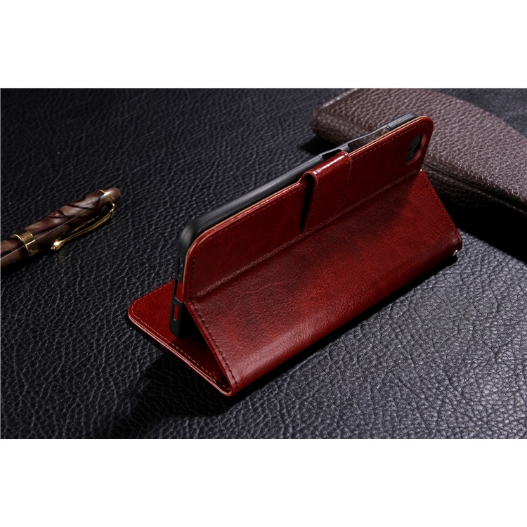 Bao Da Điện Thoại Nắp Lật Từ Tính Dạng Ví Cho Realme C15 / Realme 5 5i 6i C3 / Realme 5pro