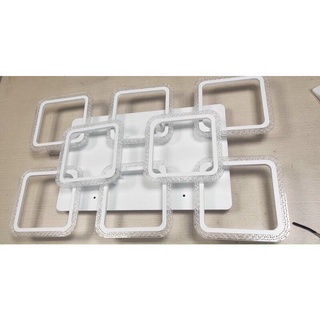 Đèn Ốp Trần Vuông pha Lê giọt nước