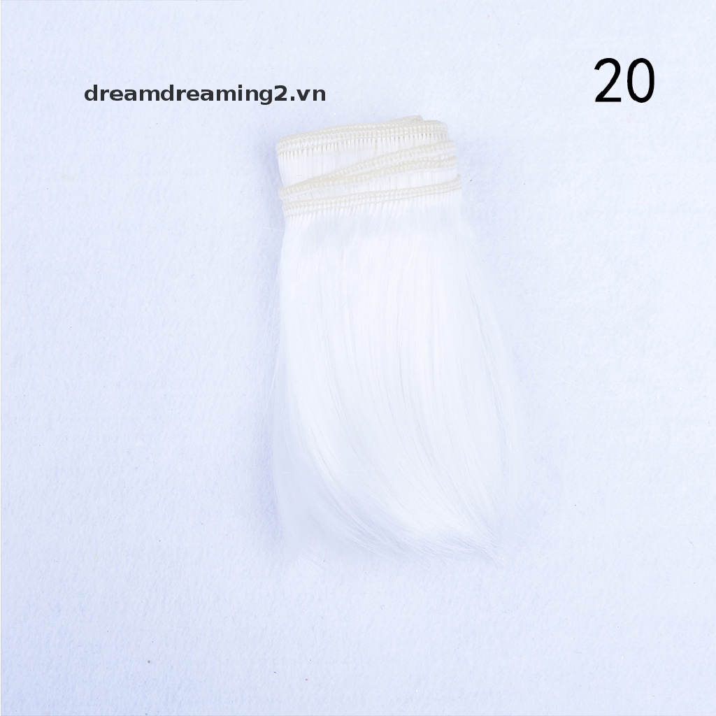 Tóc Giả Chịu Nhiệt Cao 10cmx100cm Cho Búp Bê 1 / 3 1 / 4