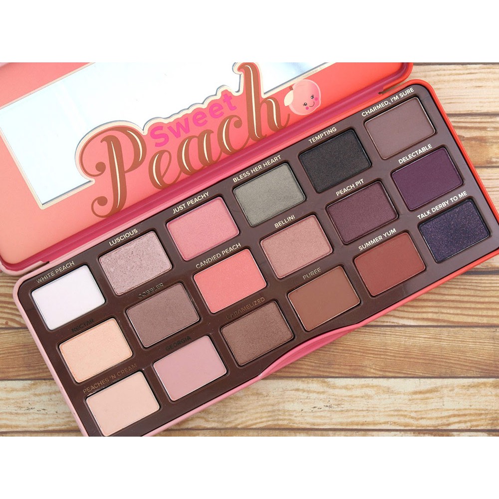 BẢNG PHẤN MẮT TOO FACED SWEET PEACH EYESHADOW PALETTE CHÍNH HÃNG