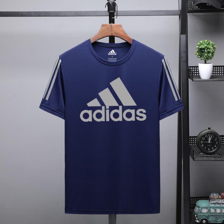 Áo Thun Ngắn Tay Cổ Tròn In Logo Adidas 21 2021