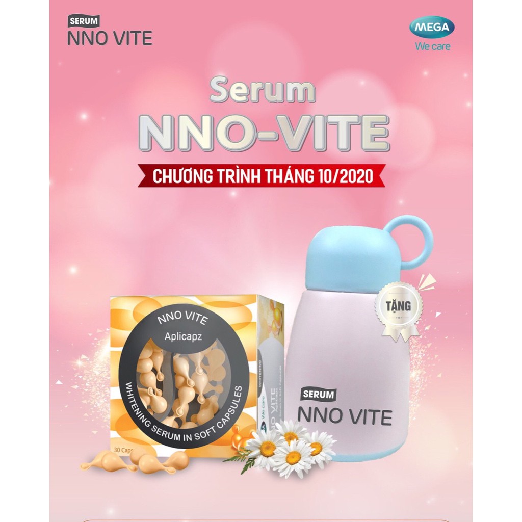 Serum Dưỡng Trắng Da Mega Nno Vite Hộp 30 Viên