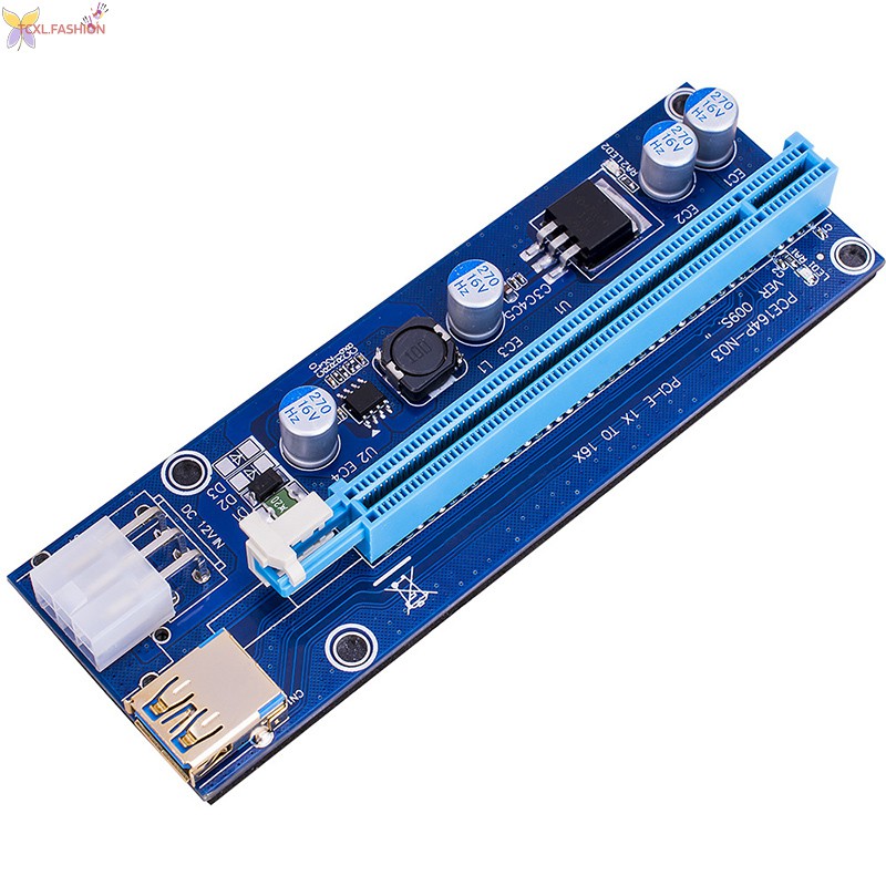 Card Mở Rộng Tcxl. Pcie Pci-E 1x Với Cáp Kết Nối Usb 3.0 Ver 006c