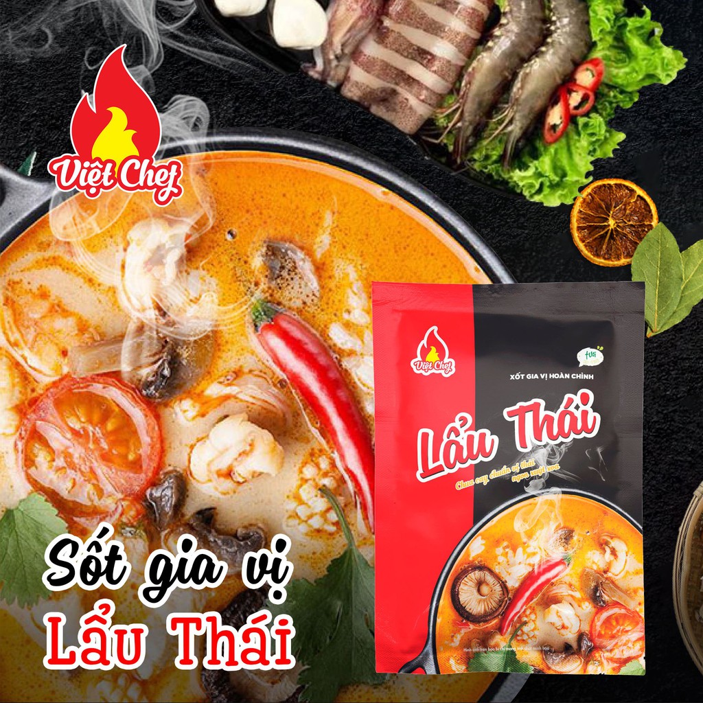 ♥️ FREESHIP ♥️ LẨU THÁI VIỆT CHEF- GÓI 180G