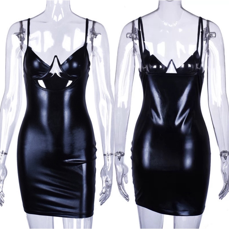 Đầm da co giãn, phom bao chuẩn, bao sang😎