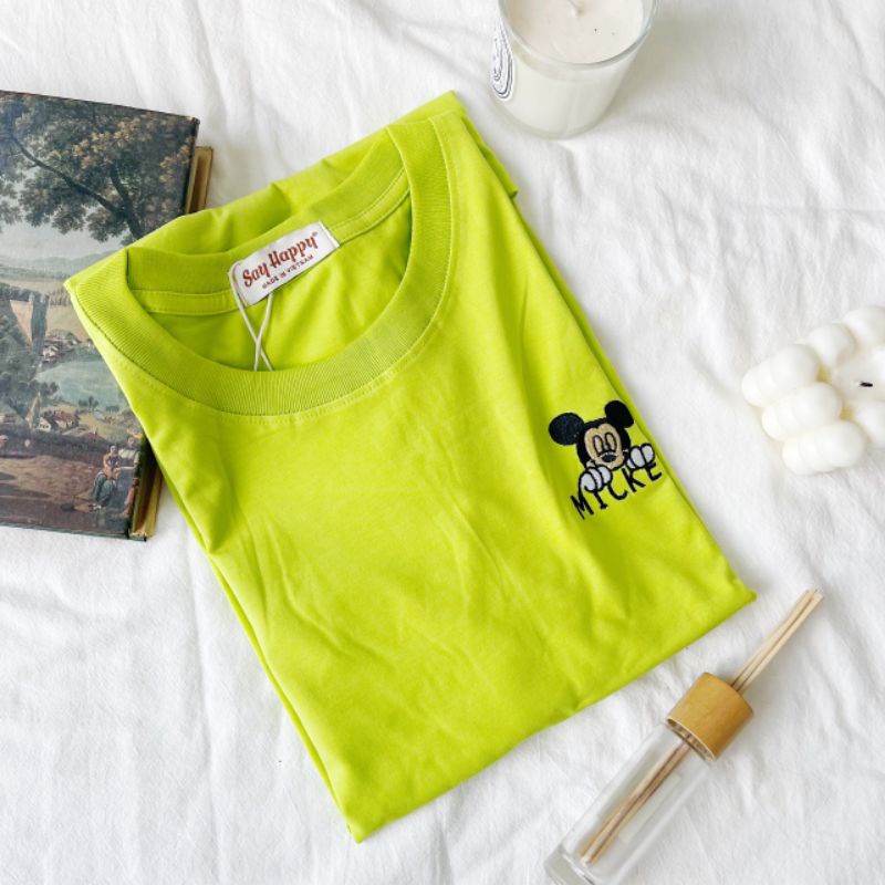 🍍Áo Thun Say Happy Cartoon🍍