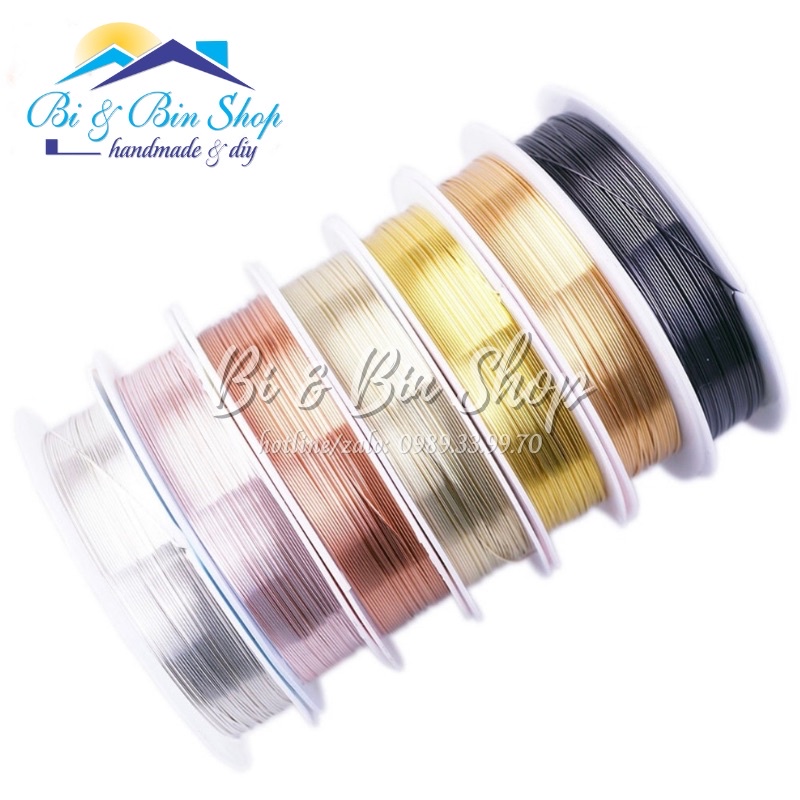 Dây Kẽm Handmade Cao Cấp Bền Màu Làm Trang Sức Handmade