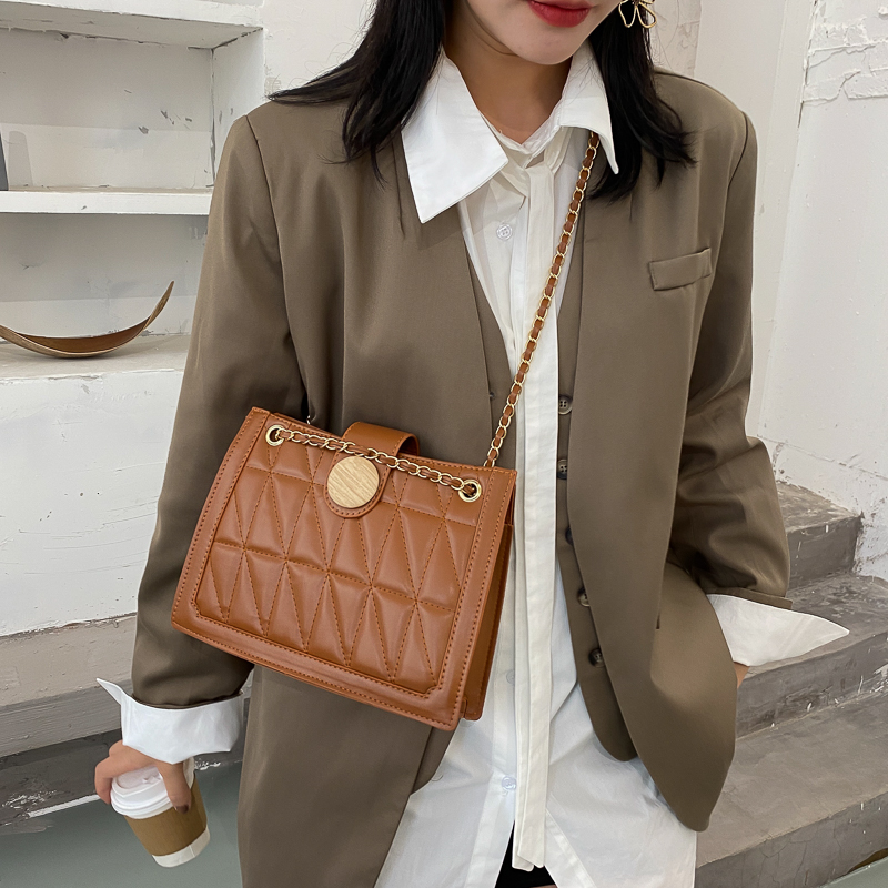 JASMIN NOIR Túi xách họa tiết caro thời trang cá tính thời trang cho nữ
