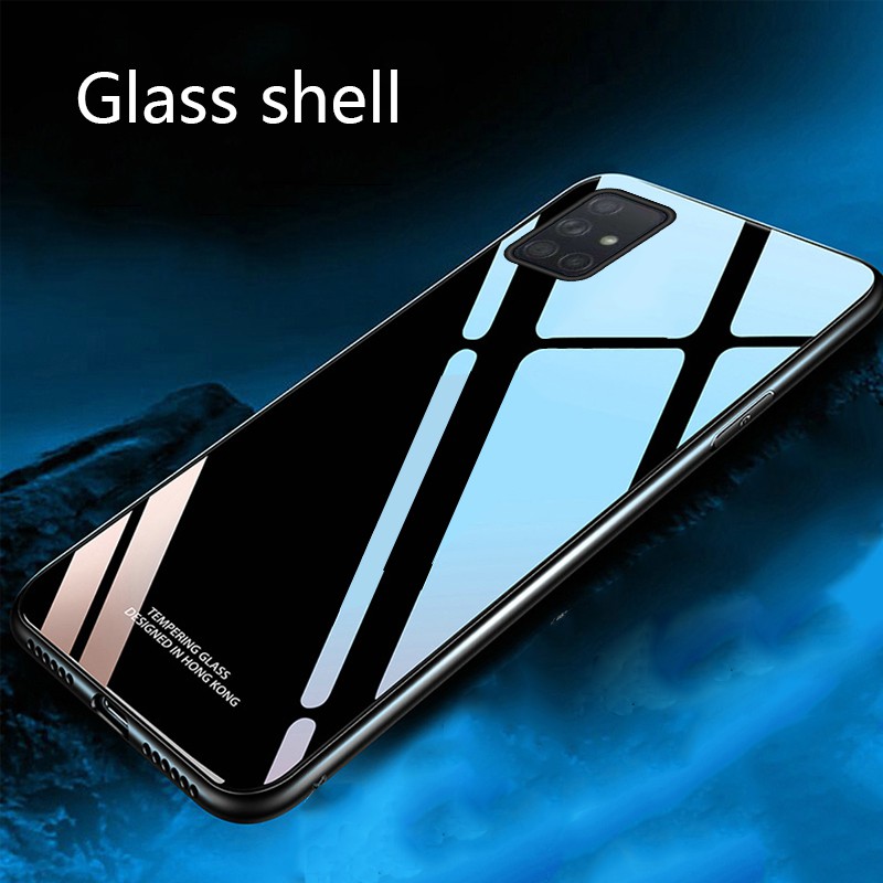 Ốp điện thoại mặt kính tráng gương cho SAMSUNG GALAXY A51 / A71