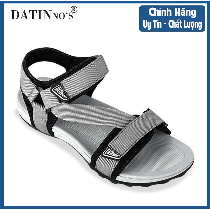 Giày Sandal Nam Quai Ngang Thời Trang DATINNOS (BẢO HÀNH CHÍNH HÃNG 12 THÁNG,ĐƯỢC ĐỔI SIZE)  SDDN103-đen xanh đỏ xám rêu