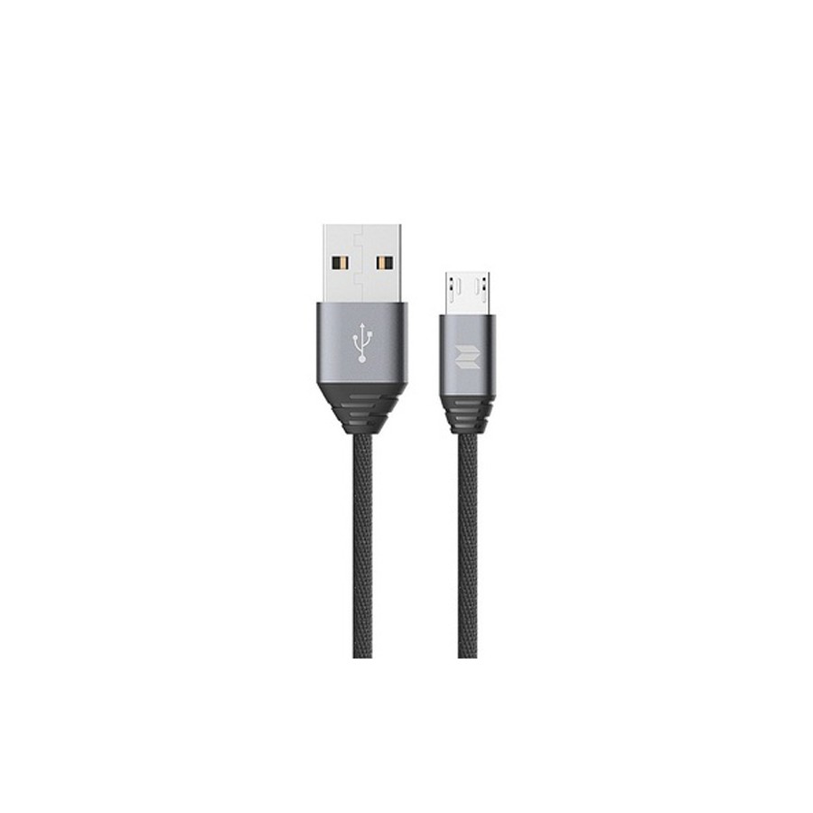 Cáp Sạc Rock M5 MICRO USB Cho Android Dây Dù 1M - BH 1 Năm Chính Hãng (MÀU SẮC NGẪU NHIÊN) - Hưng Long PC