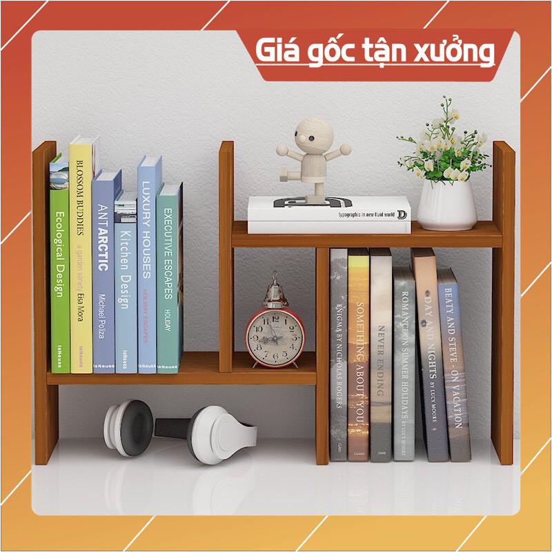 💥Giá sỉ💥Kệ tủ để sách, đồ dùng cá nhân bằng gỗ đa năng, nhiều ngăn ĐỂ BÀN tiện ích