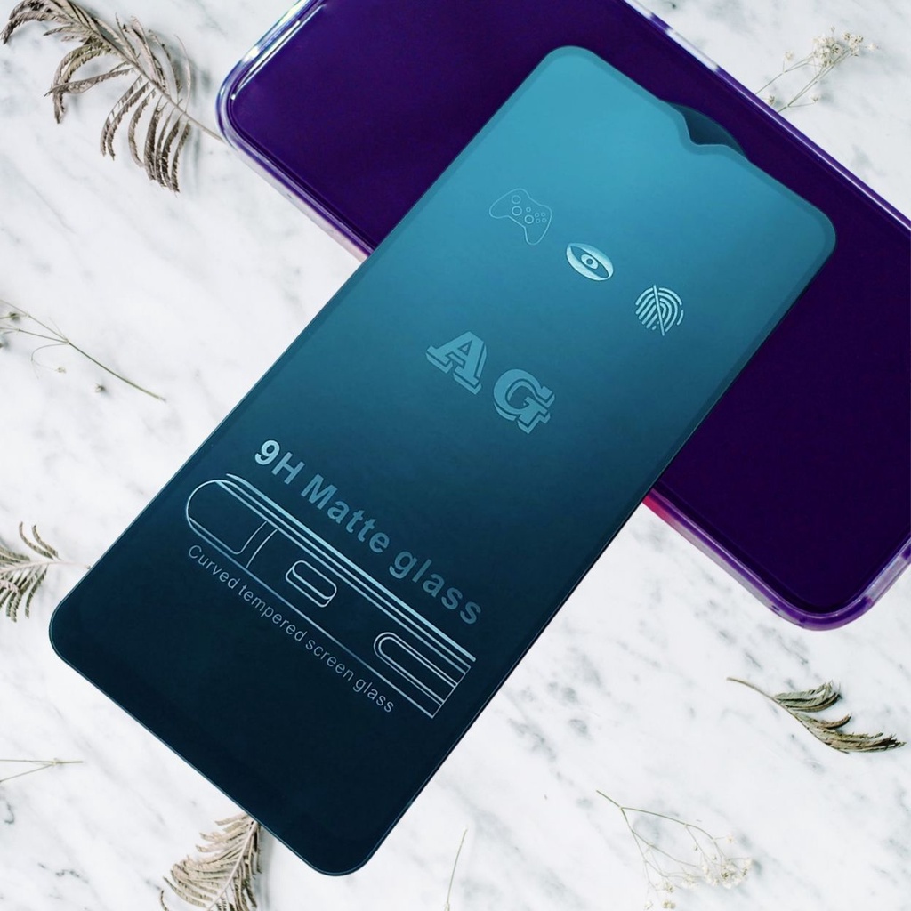 Kính Cường Lực Chống vân tay Oppo A5 A9 A15A A15s A16A A16k A31 F11 A53 A54 A55 A57 A76 A77S A78 A98 Reno 8 z 7 6 5 3 AG