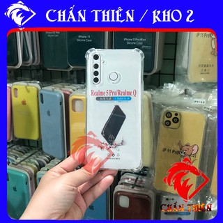 Ốp lưng Realme 5 Pro / Realme Q -Trong suốt- Dẻo- Lâu ố Vàng
