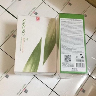 Mặt nạ trà tràm Naruko chính hãng (bản Đài Loan), kiểm soát dầu và mụn, hộp 8 miếng.