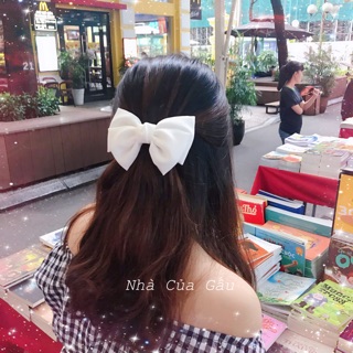 Kẹp tóc nơ size nhỏ dễ thương ( ảnh thật - có sẵn )