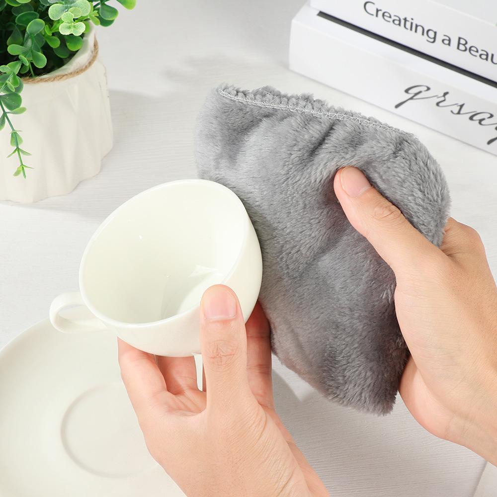 KUNHEV Khăn Lau Bếp Vải Lanh Không Thấm Mồ Hôi 9.75 &quot;x 9.75&quot; Màu Sắc Ngẫu Nhiên