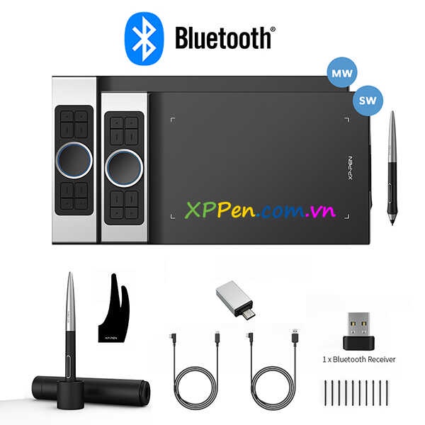 Bảng vẽ điện tử không dây Bluetooth XP-PEN DECO PRO Wireless