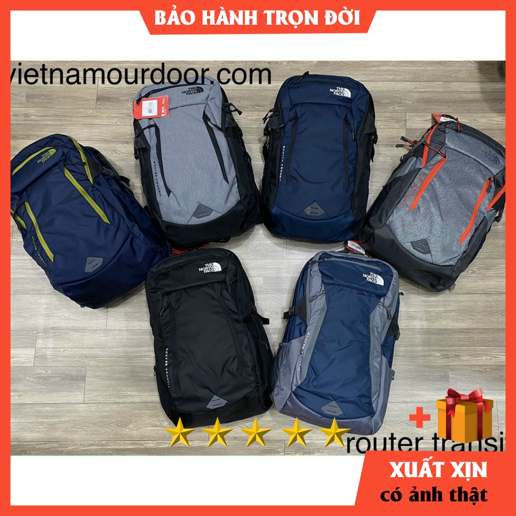 Balo nam The North Face chính hãng Router Transit - balo du lịch [BẢO HÀNH TRỌN ĐỜI] - ngăn đựng riêng laptop 16 inch