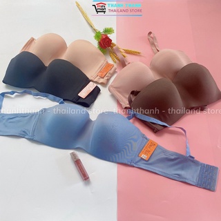 Áo ngực cup ngang Thái Lan BeeNa 2247 vải mềm big size, có gọng, quả cup B, C, chống xệ, mặc không dây