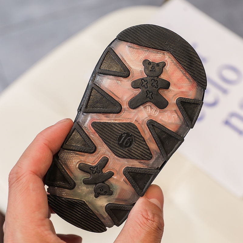 Giày Lười Đế Mềm Chống Trượt Có Đèn led Cho Bé 0-2 Tuổi