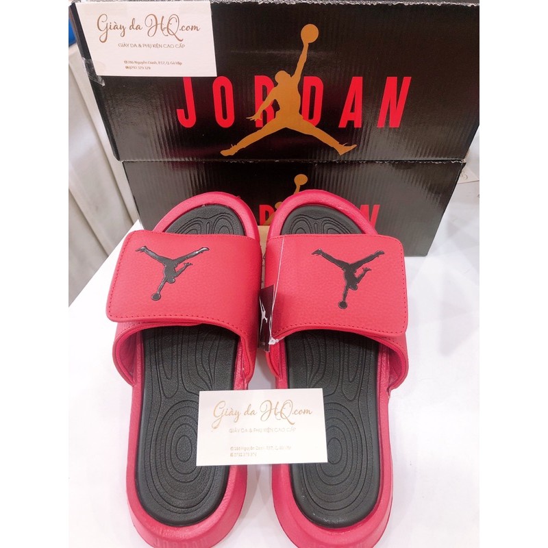 [Xả Kho] Dép Jordan Quai Dán Bóng Rổ (Tặng Hộp Bảo Vệ)